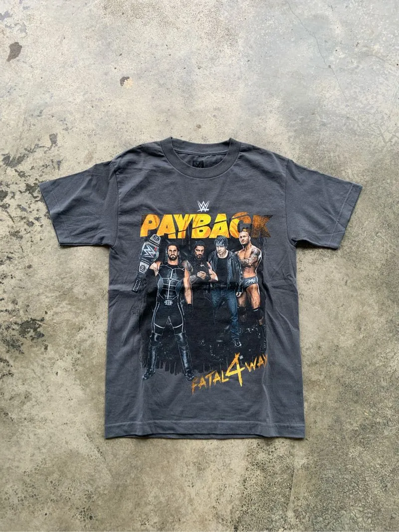 WWE Payback Fatal 4 Way 2015 Tshirt photo 1