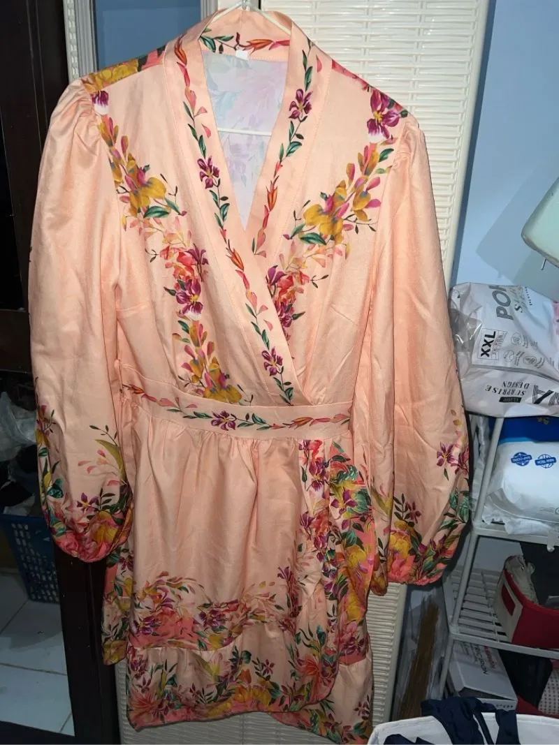 Flower dress photo 1