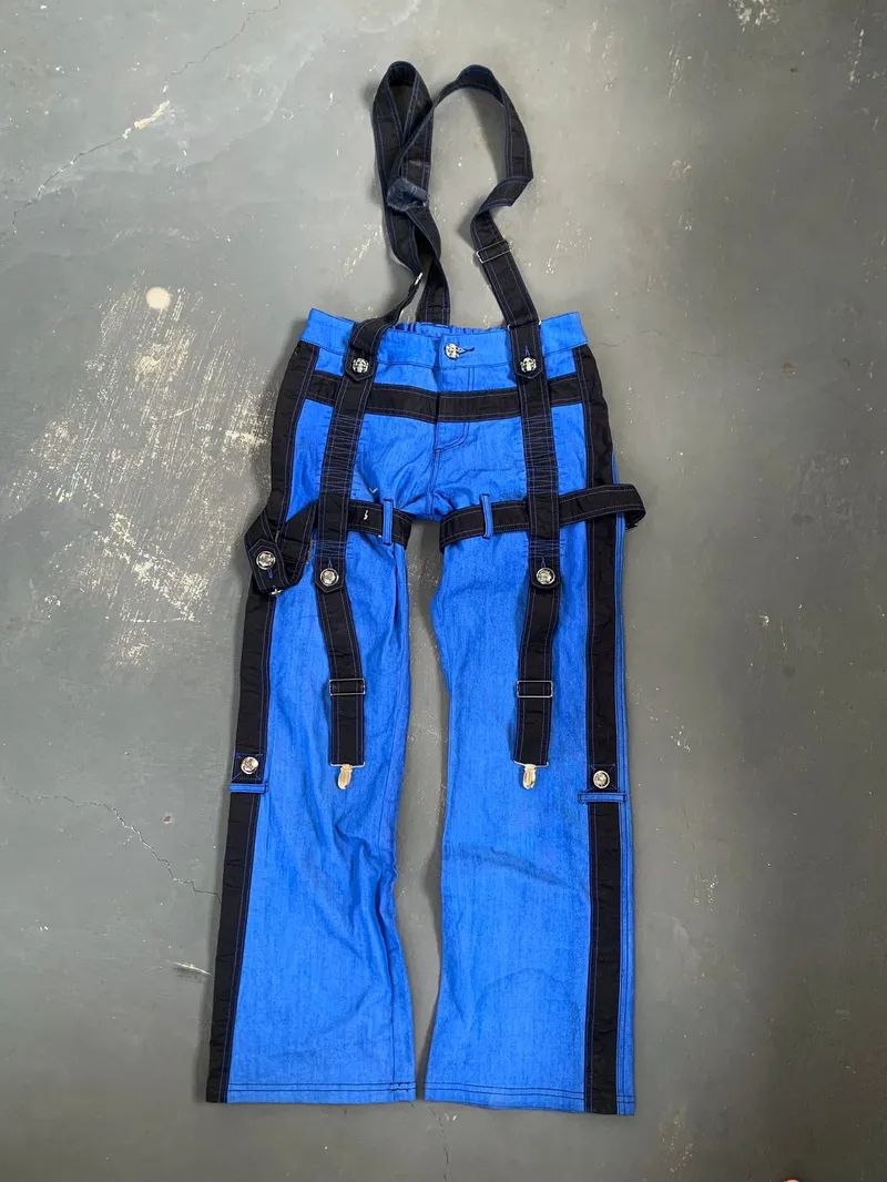 Algonquins Avant Garde Emo Jeans Pria blue photo 1