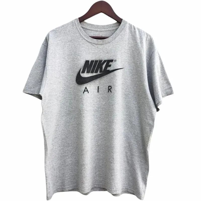 Nike Vintage Y2K T-shirt Pria gray photo 1