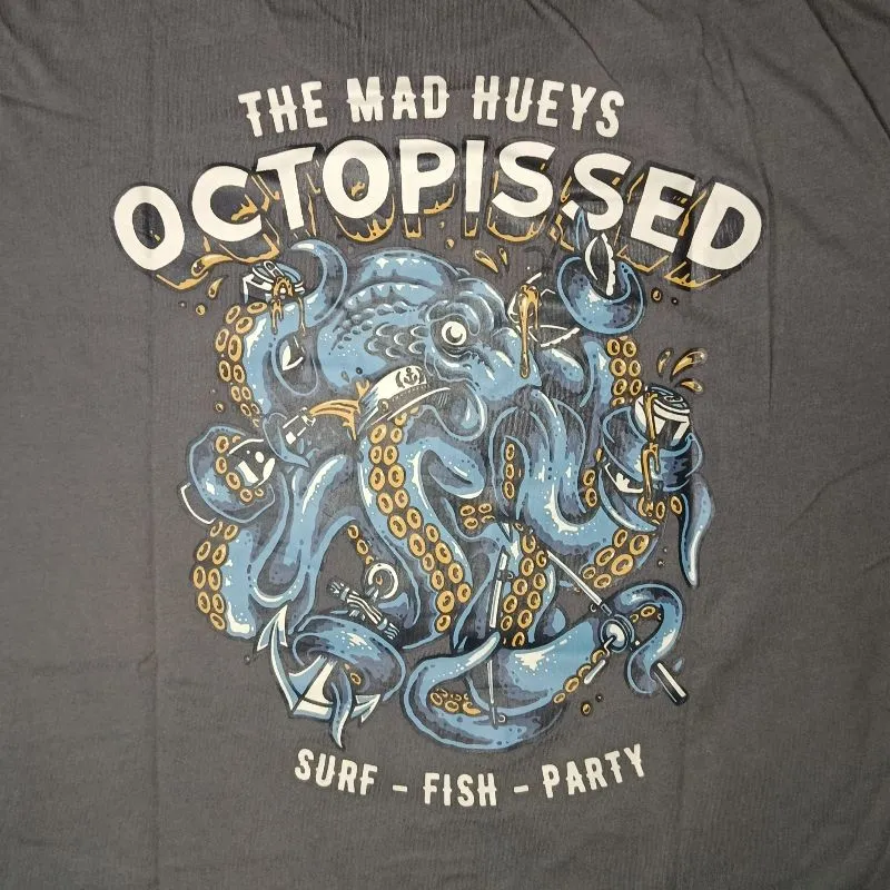 The Mad Hueys Australia Kaos T Shirt Brand Surfing Fishing photo 1