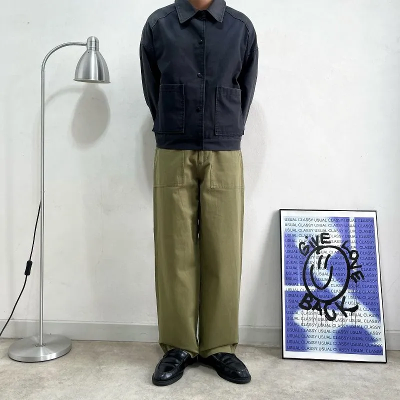 Tress Mart Fatigue longpants olive green, Loose Fit photo 1