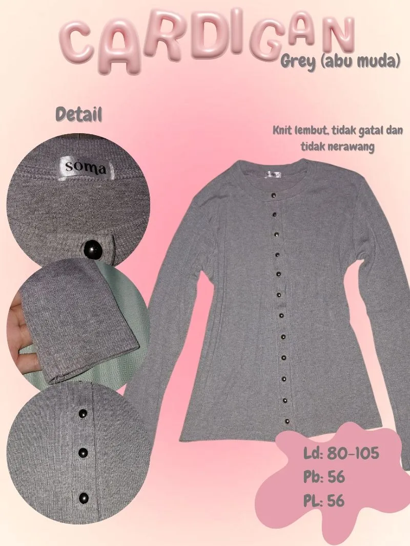 cardigan grey photo 1
