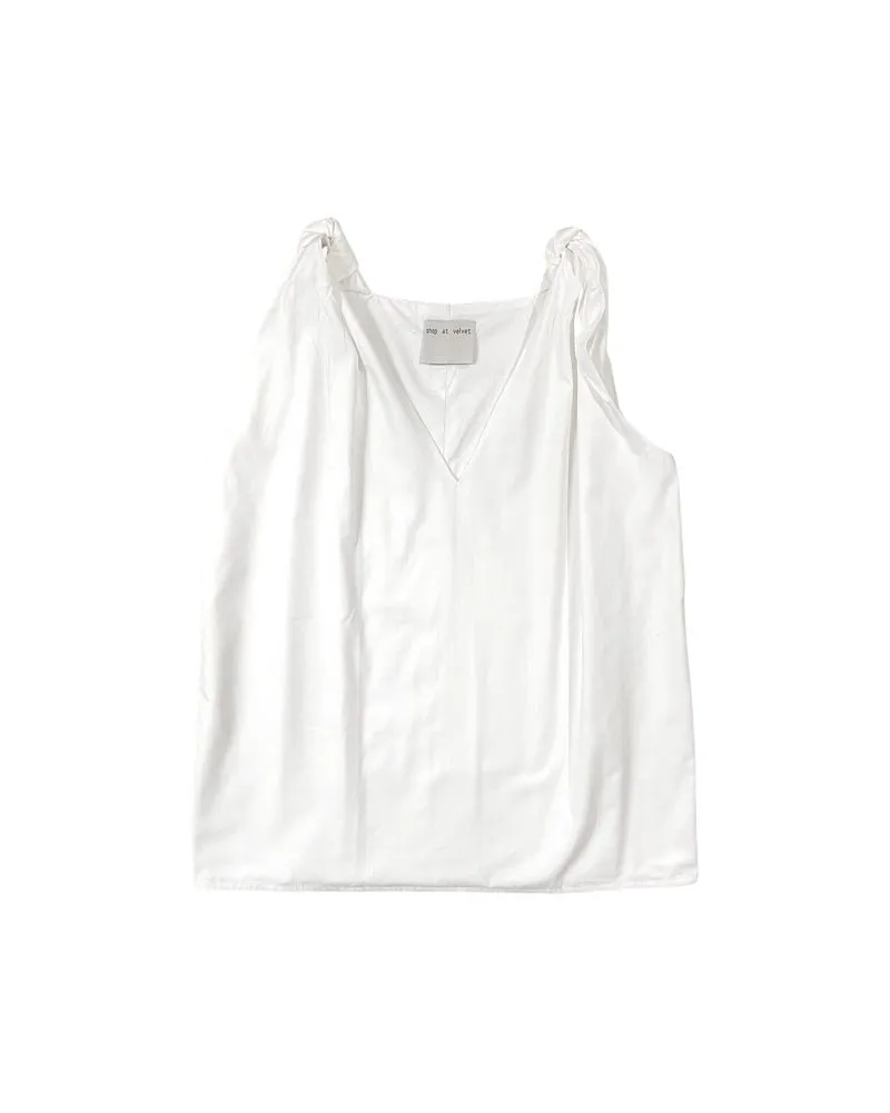 new with tag shopatvelvet drift tank cotton white photo 1