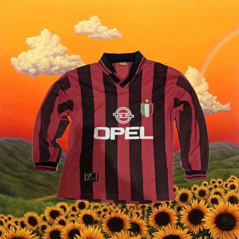 JERSEY AC MILAN BARESI #6 ERA OPEL 90AN photo 1