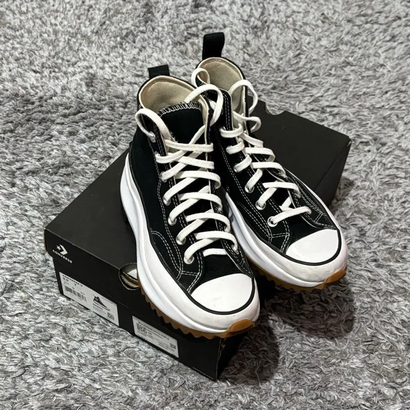箱付きCONVERSE スニーカー27.5cm 日本未発売】 CONVERSE RUN STAR HIKE HI 27.5cm コンバース ラン