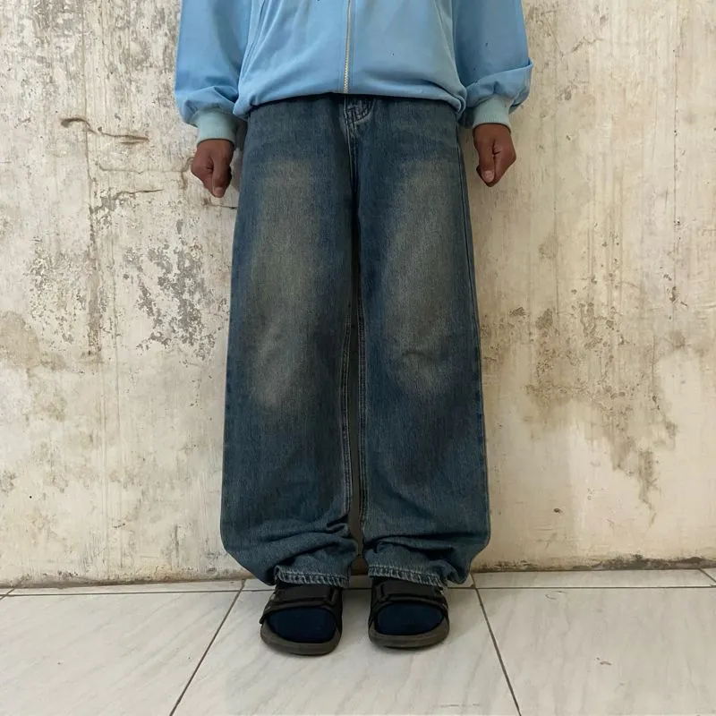 BAGGY JEANS BLUE RETRO photo 1