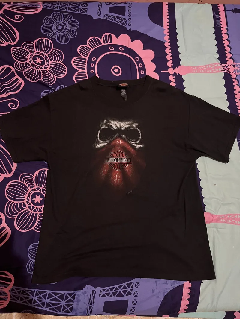 Harley Davidson Biker T-shirt Pria black photo 1