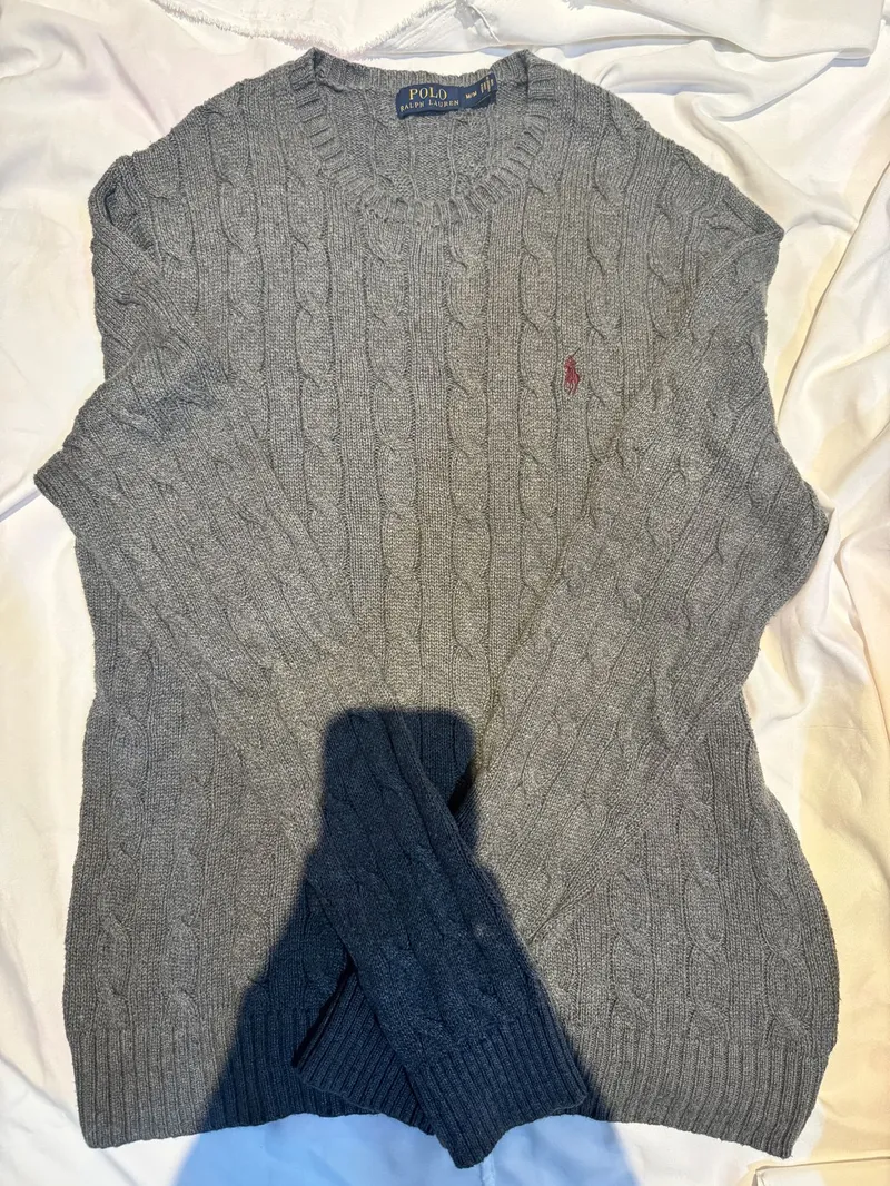 Polo Ralph Lauren Luxury Minimalist Sweater Wanita gray photo 1