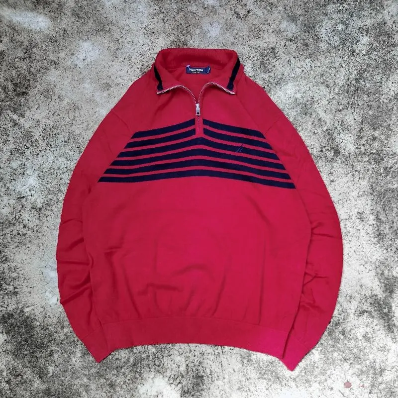 Vintage Halfzip Knitwear Nautica photo 1