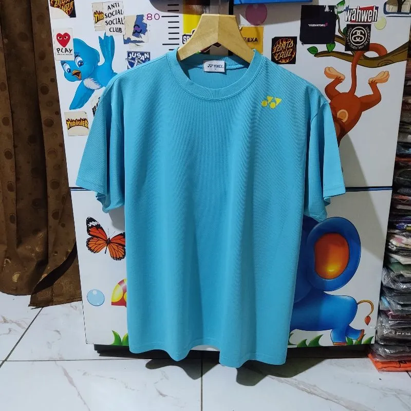 Kaos olahraga bulutangkis YONEX colour blue photo 1