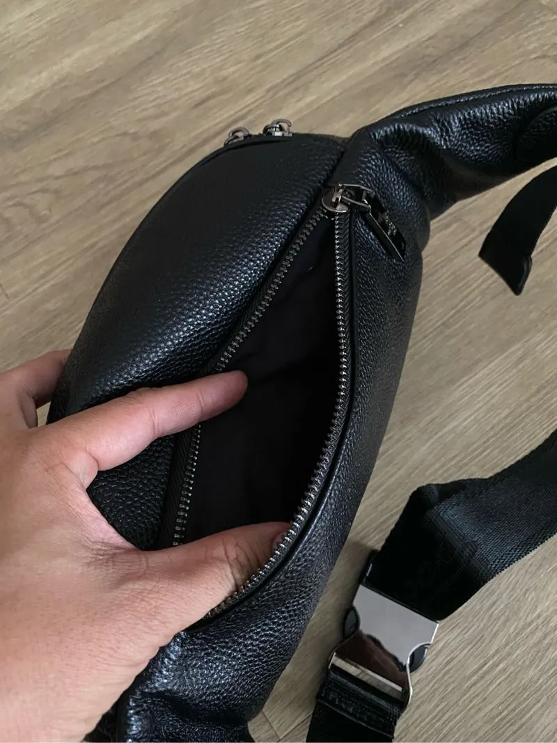 GUCCI ITALY WAIST BAG LUXURY KULIT SAPI MOTIF JERUK