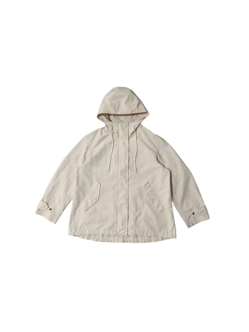Uniqlo Utility Parka Jacket white Bone photo 1