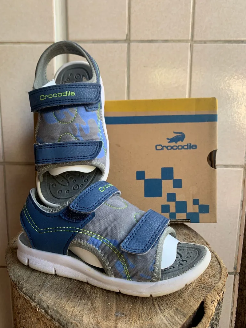 Crocodile Casual Kids gray blue photo 1