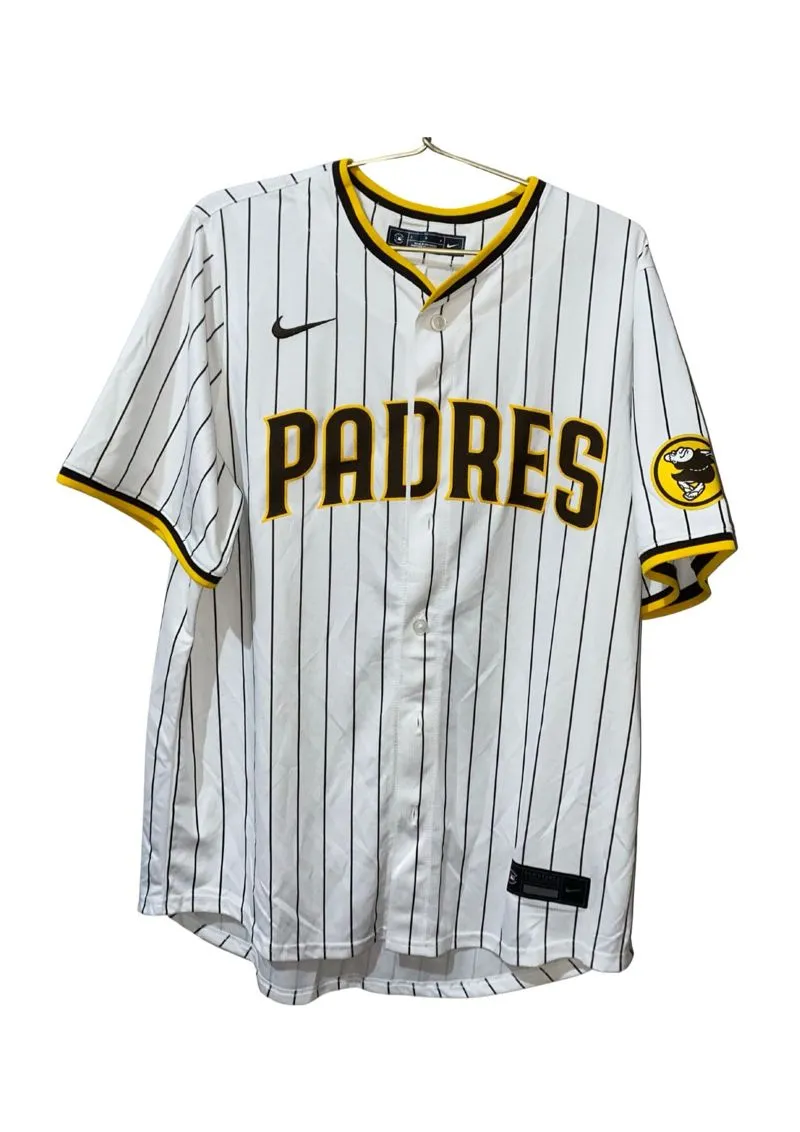 AUTHENTIC MLB San Diego Padres Home Pinstripe photo 1