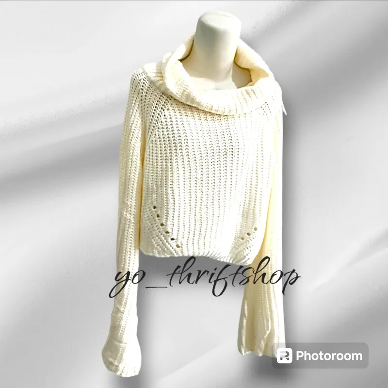 Pumpkin Casual Crop top Wanita white photo 1
