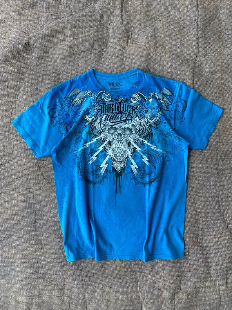 y2k hart luck tshirt photo 1
