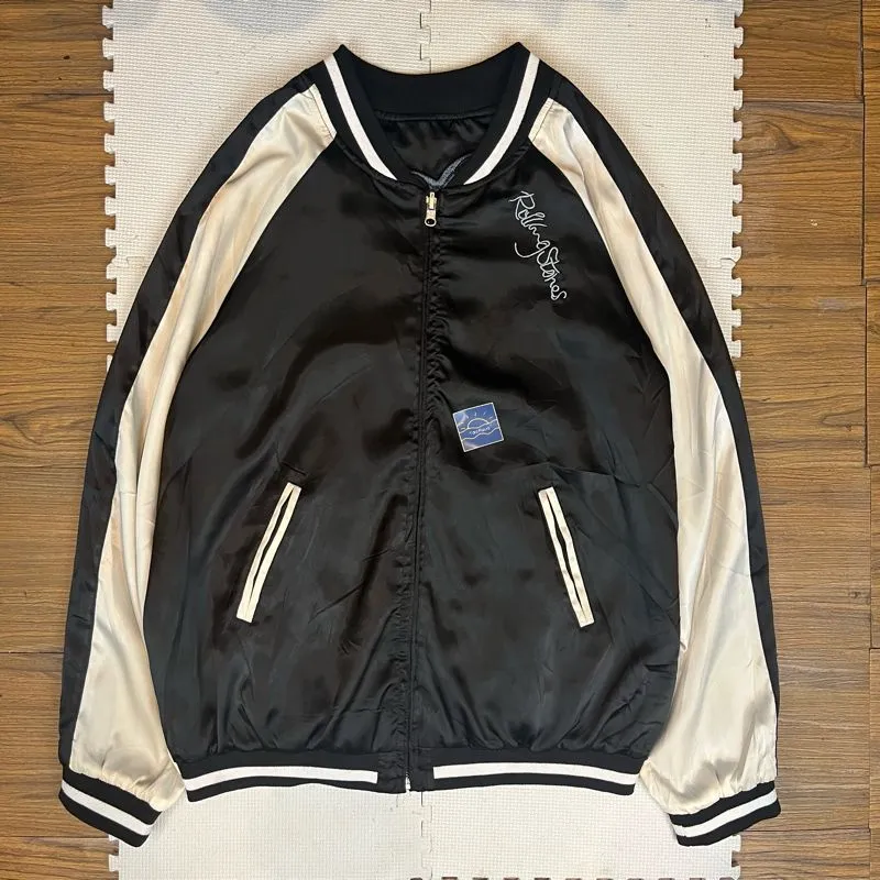 Rolling Stones Merchandise Japan Sukajan Bomber Jacket 2016 - Preloved