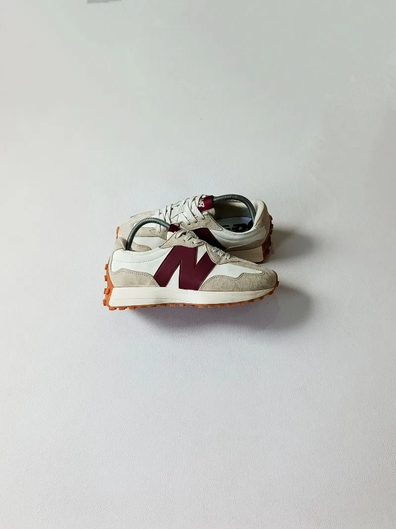 New Balance 327 Moonbeam Cream Burgundy photo 1