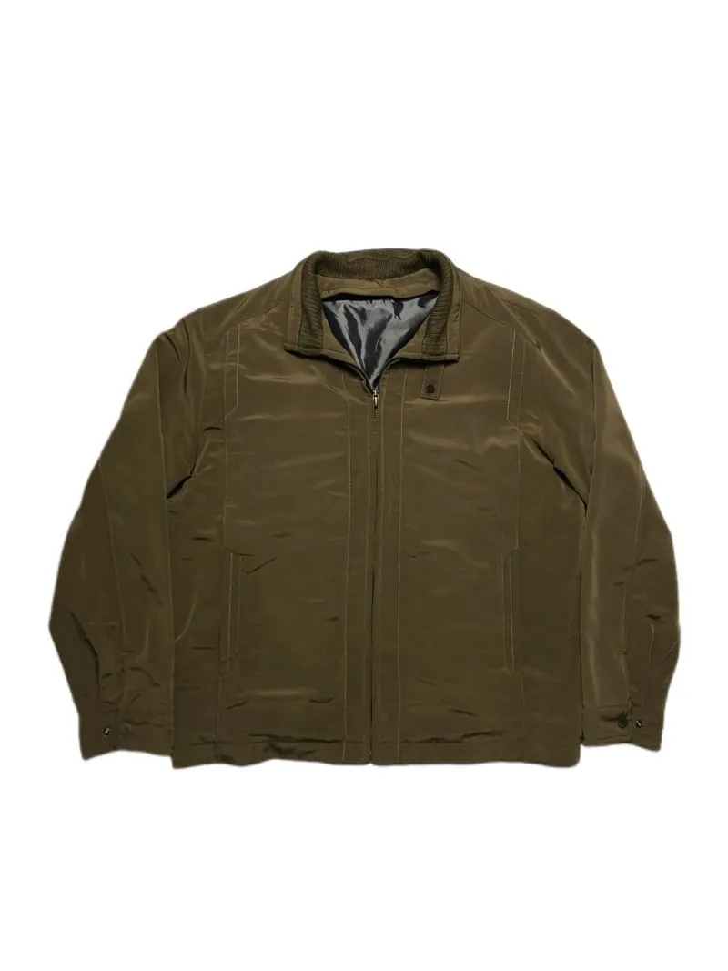 Streetwear Vintage Bomber jacket Pria tan brown photo 1