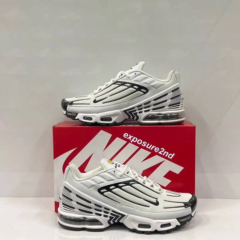 Nike Tn white oreo