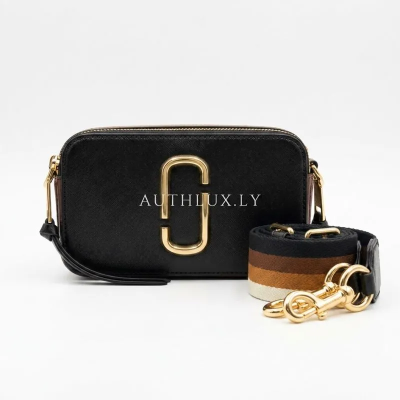 Marc Jacobs Casual Crossbody Bag Wanita brown black photo 1