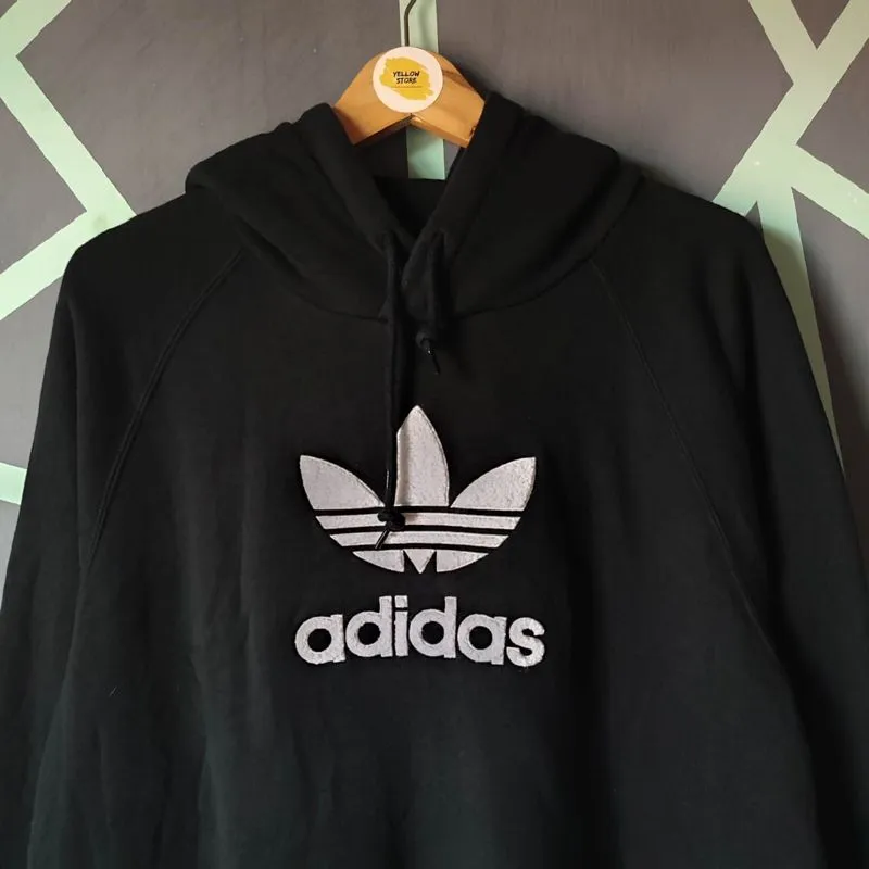 Hoodie Adidas Logo Towel Preloved