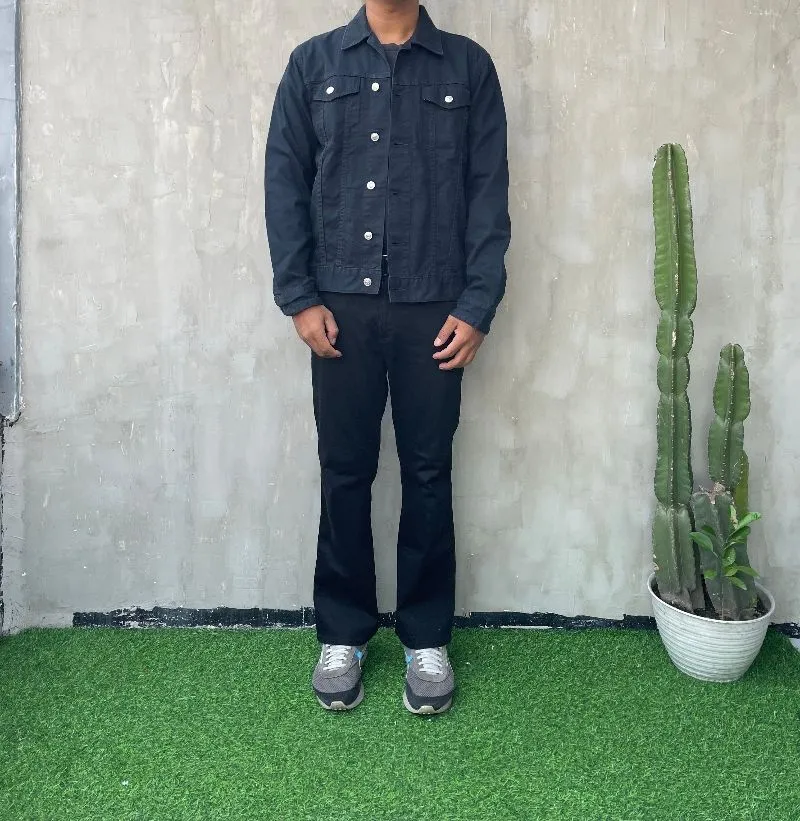 JACKET JEANS DENIM BROWNY photo 1