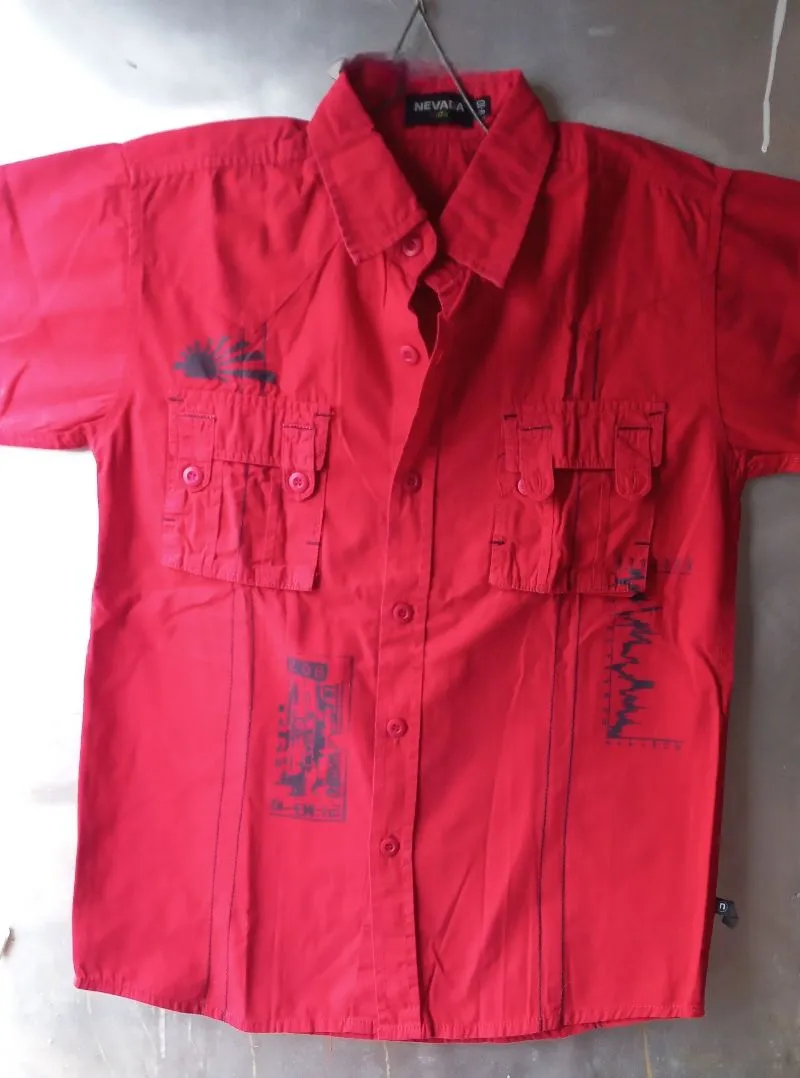 Kemeja Anak Nevada Kids Lengan Pendek [ preloved ] photo 1