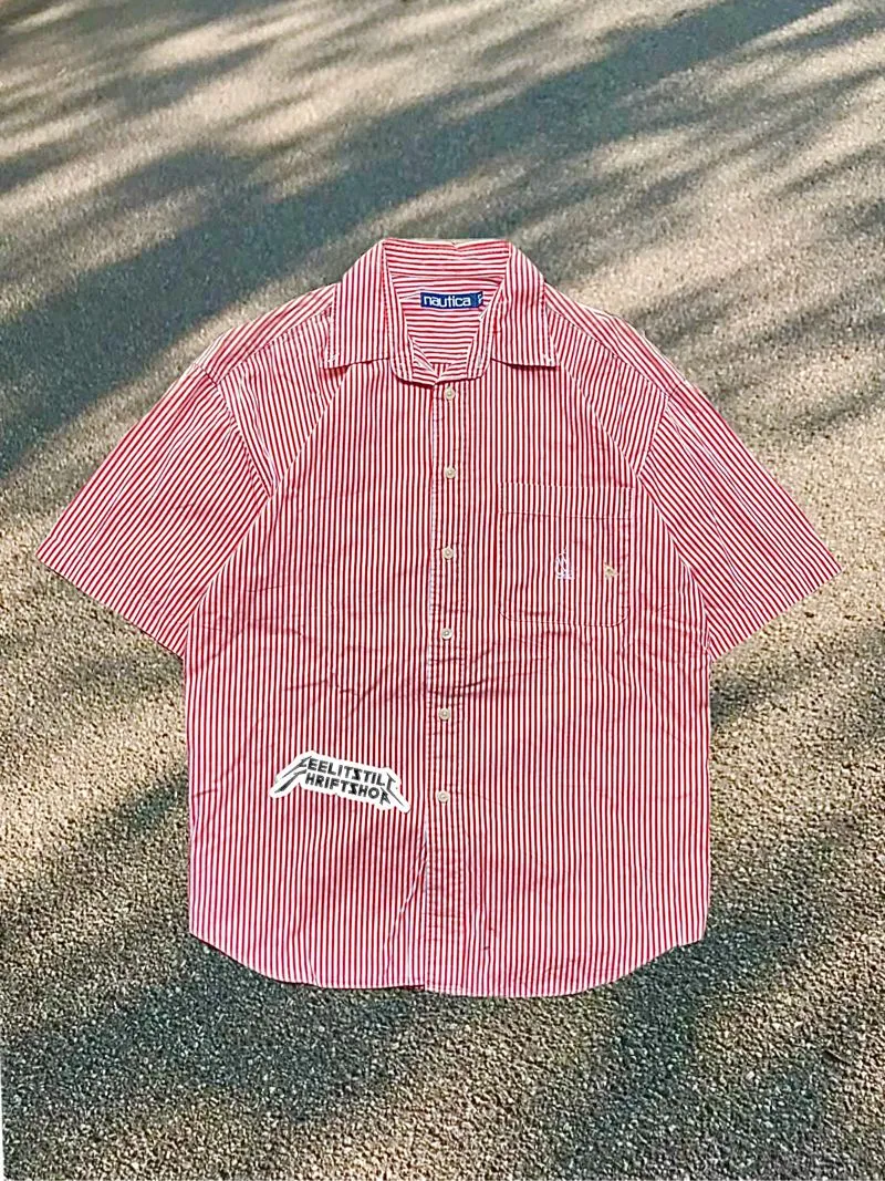 NAUTICA Jeans Company Single Pocket Stripe Citiboy Shirt photo 1