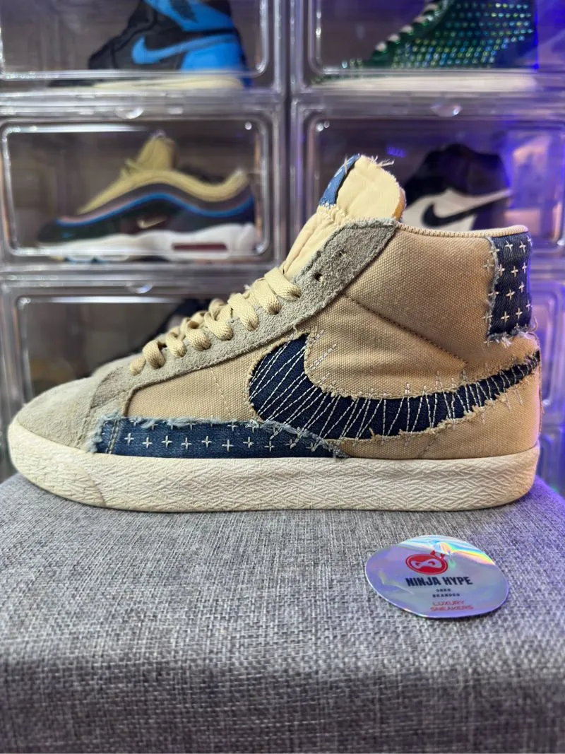 Nike BLAZER MID 77 SB SASHIKO PACK SESAME photo 1