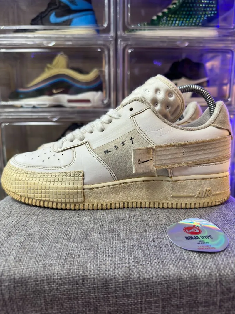 AIR FORCE 1 TYPE TRIPLE WHITE photo 1