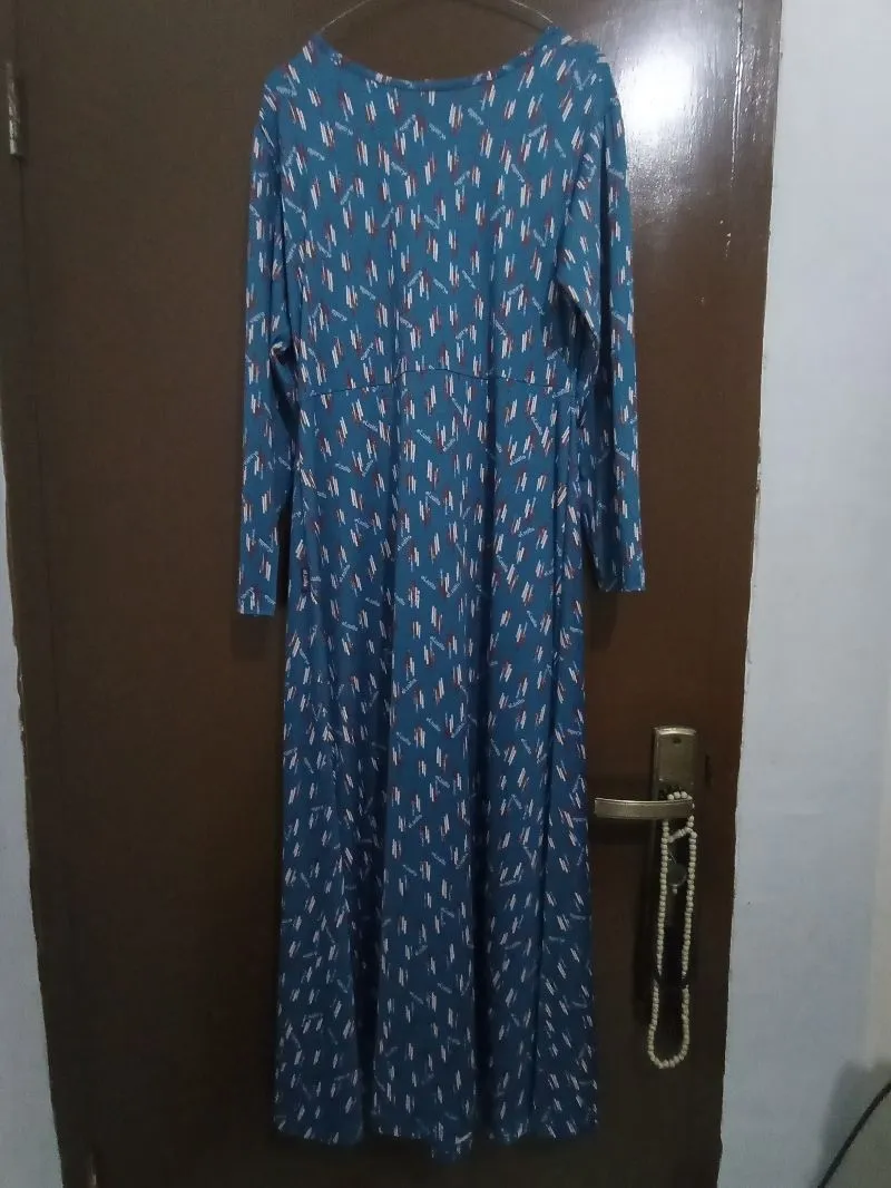 Baju gamis motif  photo 1