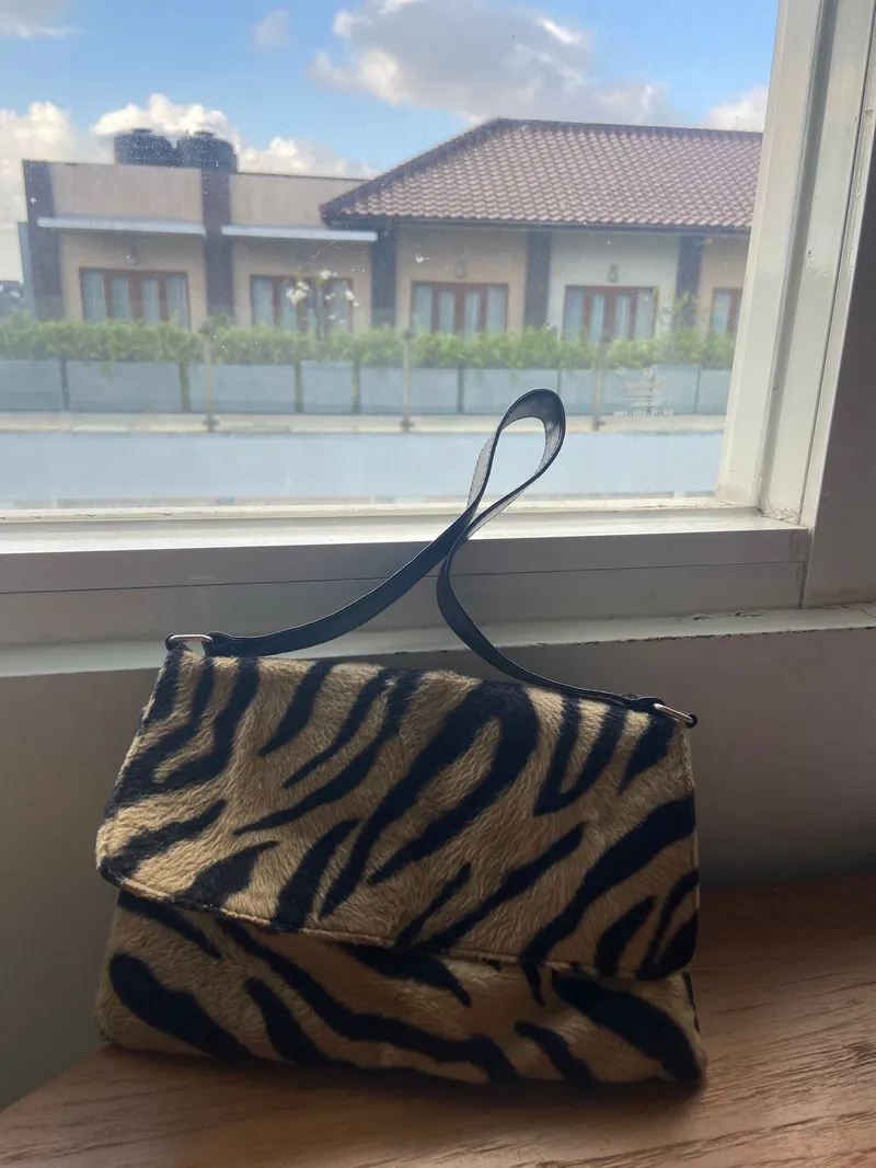 Minimalist Casual Shoulder bag Wanita black photo 1