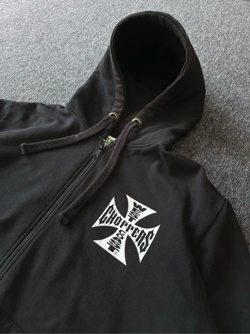 00's Hoodie West Coast Choppers big logo Preloved