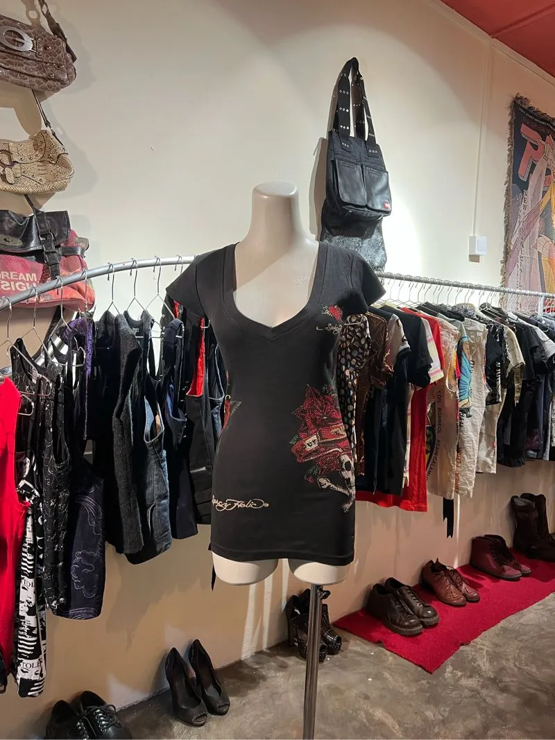 Spicy Holic grunge printed tee photo 1