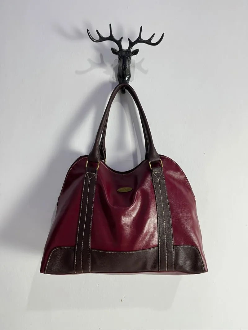 Sophie martin maroon totebag Preloved