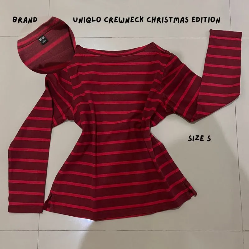 UNIQLO sweatshirt christmas edition photo 1