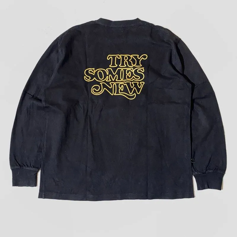 PAGEBOYLIM - TRY SOMES NEW LONG SLEEVE | KAOS LENGAN PANJANG photo 1