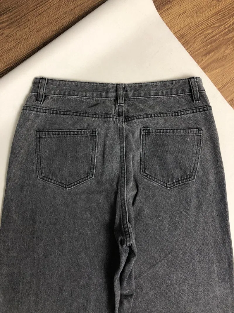 Jeans Gray Design By Ggsing size L 31 Preloved