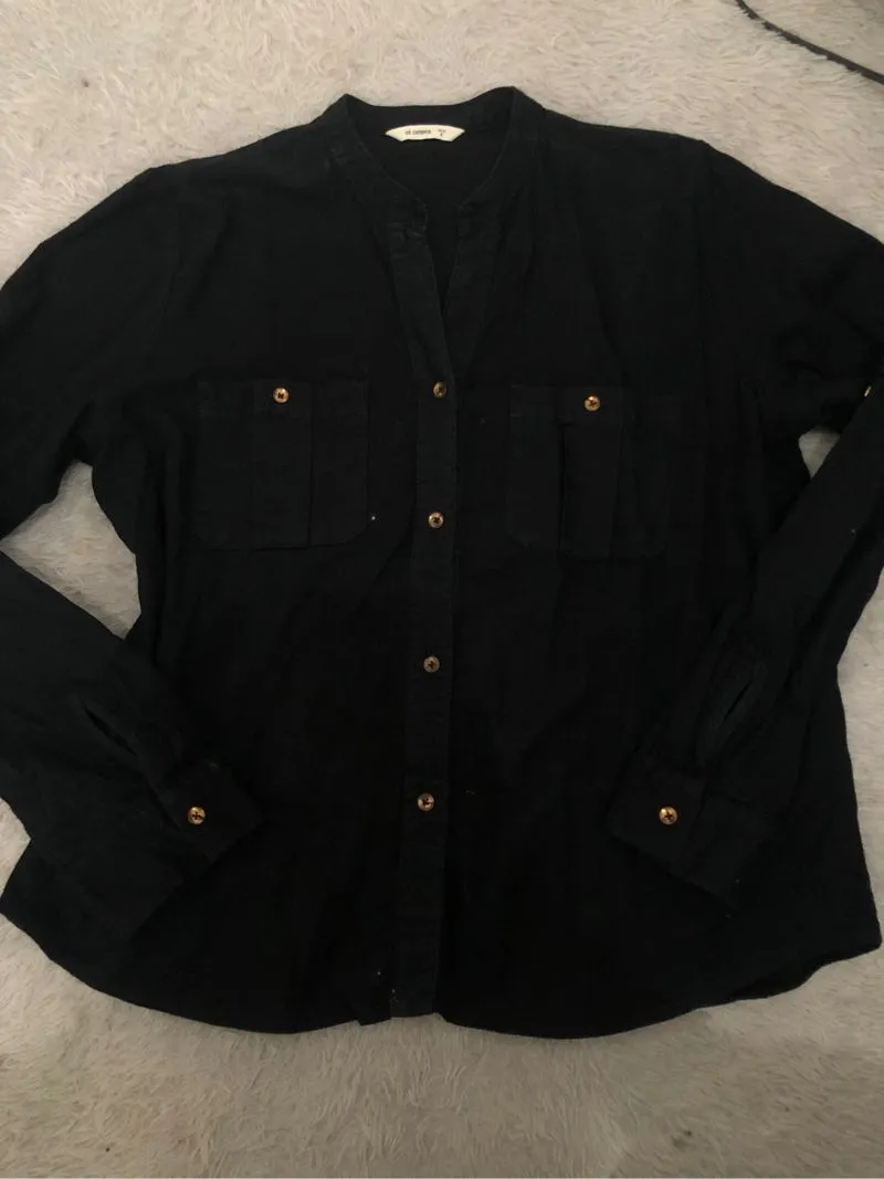 ET CETERA BLACK SHIRT photo 1