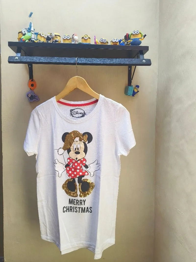 Kaos disney mickey merry chrismas photo 1