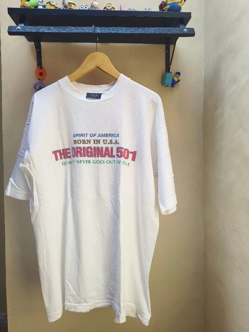 Kaos vintage levis 501 80's photo 1