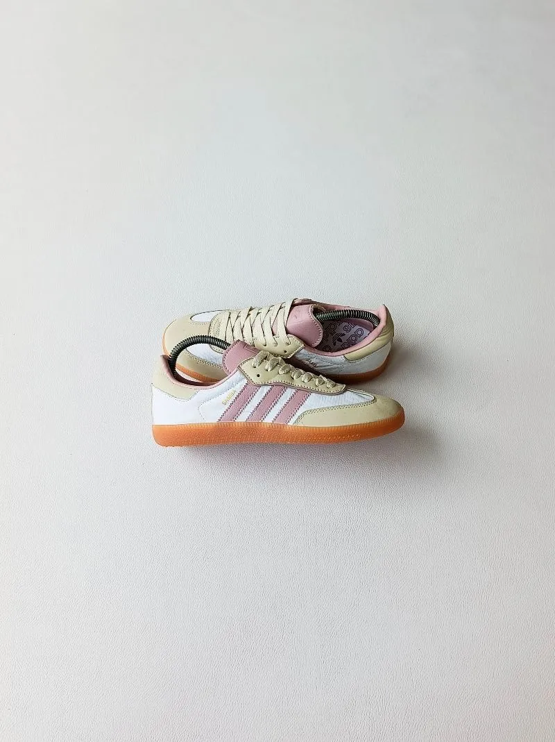 Adidas Samba Cream White Purple photo 1