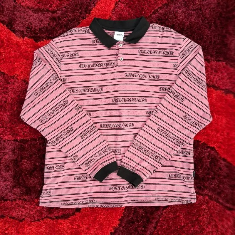 Thisisneverthat Polo All over Print Logo photo 1