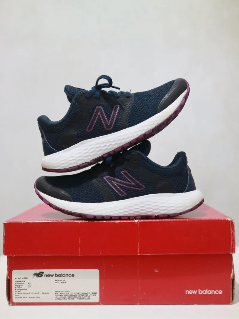 Sepatu running New Balance WE420CN1 Navy Comfort Ride origin
