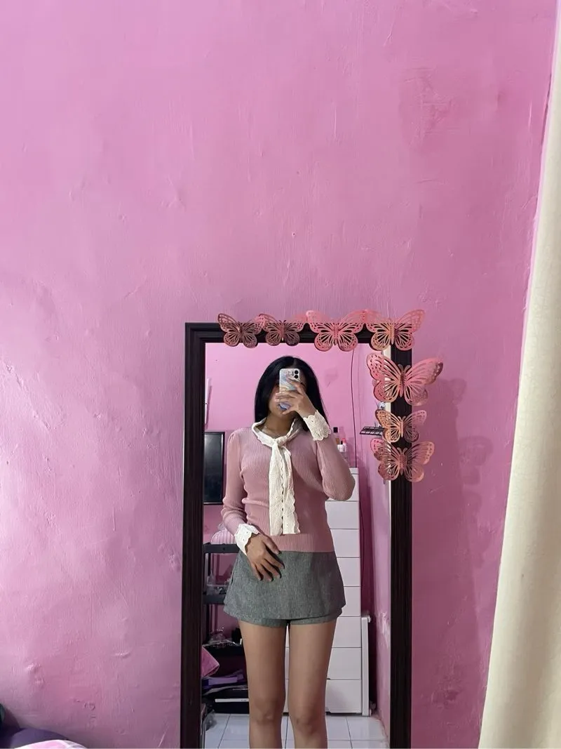 rajut pink photo 1