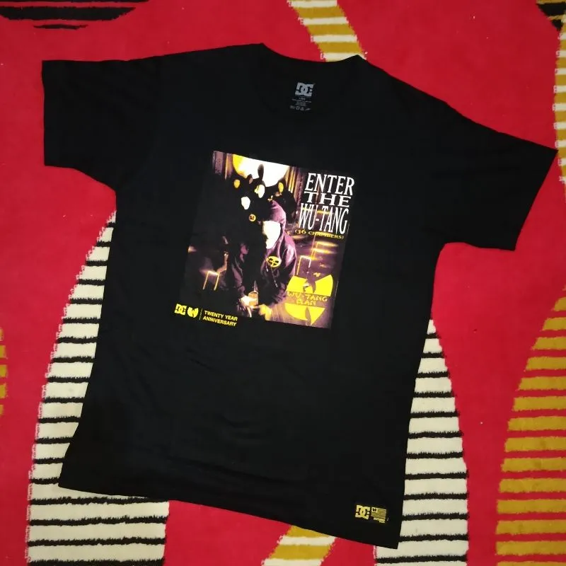 DC X Wu-Tang Clan Kaos T Shirt Brand Skateboard Musik Band photo 1