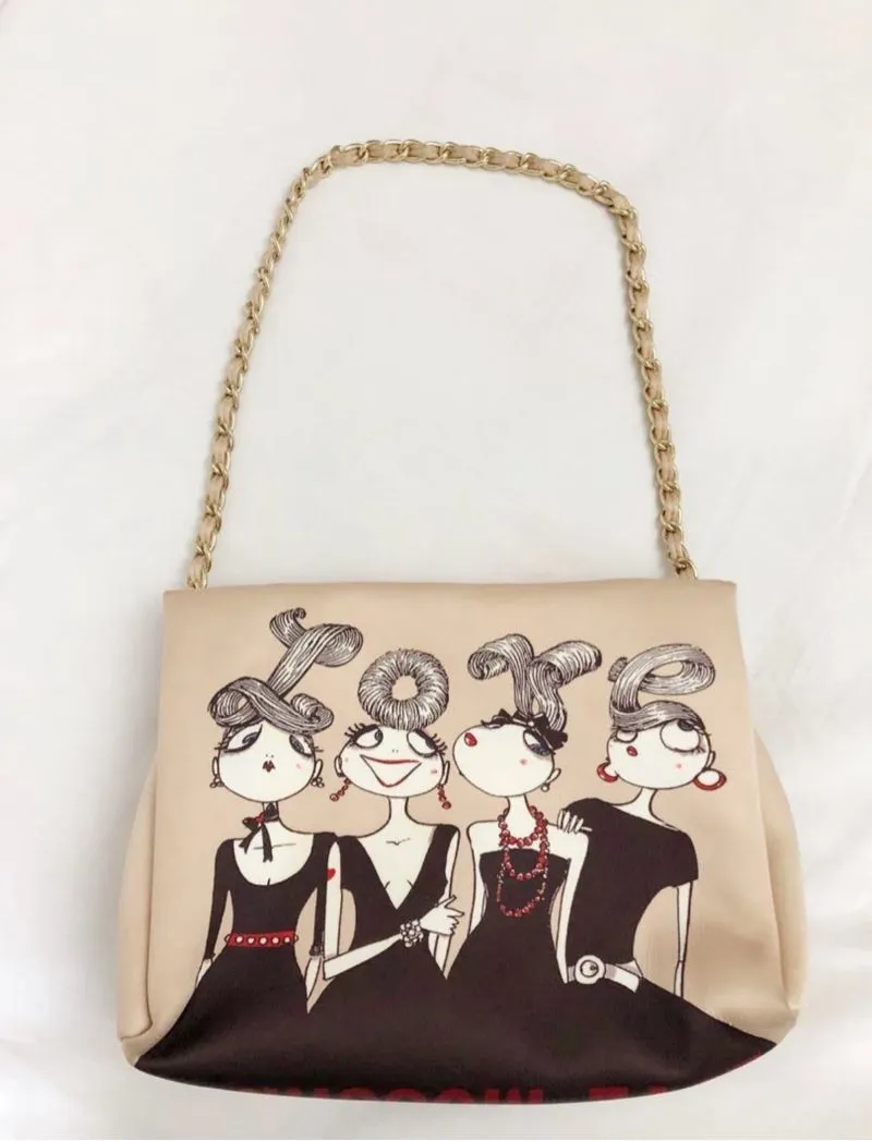 Preloved Authentic Love Moschino Satin Bag photo 1