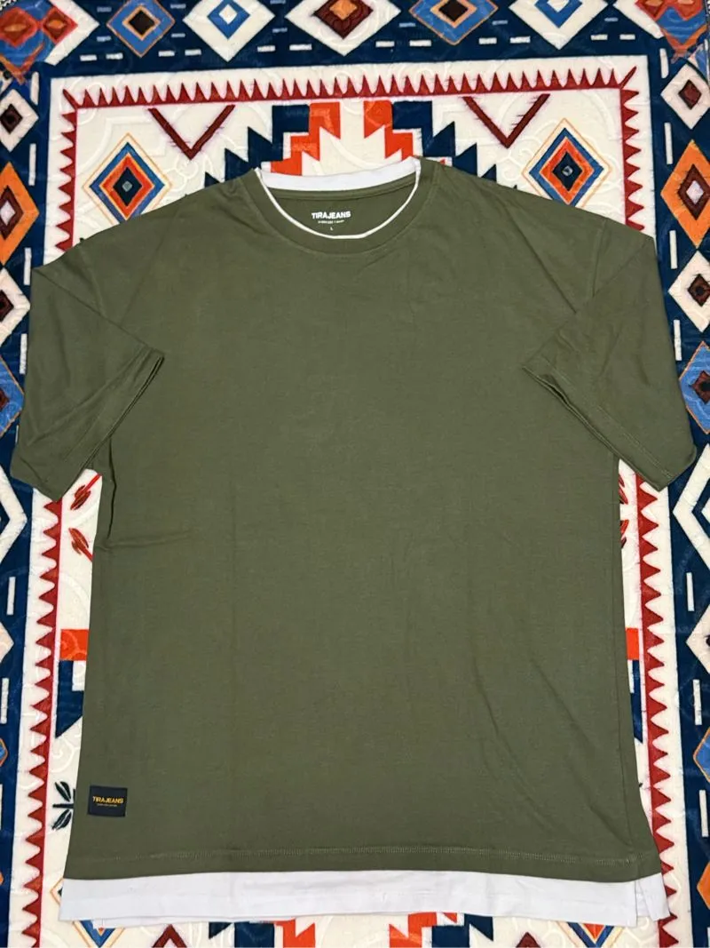 Olive Oversized Shirt photo 1